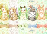 【原創】~花言兔子~節日卡片組