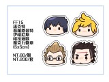 【FF15】四人壓克力徽章