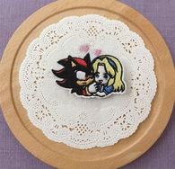 Sonic索尼克 － 夏特瑪麗亞 刺繡別針