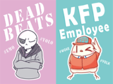 【Vtuber】Hololive English KFP Employee&Deadbeats 無料小卡