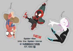 Spider-Man Into the Spider-Verse 新宇宙透明壓克力系列