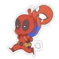 Spideypool透明雙面壓克力吊飾