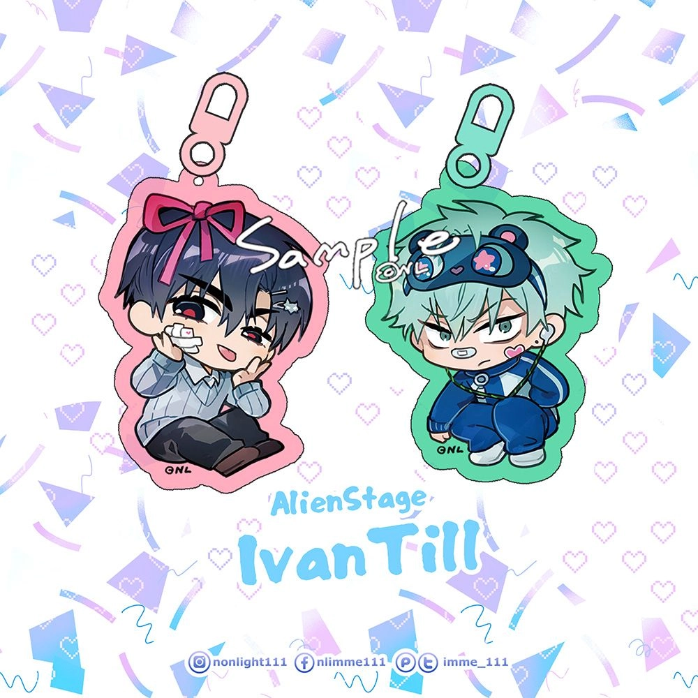 Alien Stage異星舞台◈磨砂壓克力吊飾