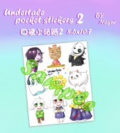 【Undertale】口袋小貼紙2