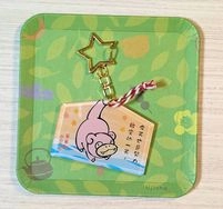 寶可夢呆呆獸仿滴膠壓克力吊飾