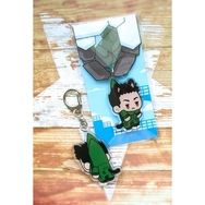 雙面吊飾：抓貓貓