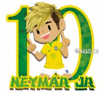 NEYMAR JR!!直式立鏡