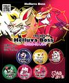 【月貓創意】Helluva Boss 極惡老大 二創胸章 繪師 YanFeng