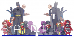 Batfamily 雙面壓克力立牌