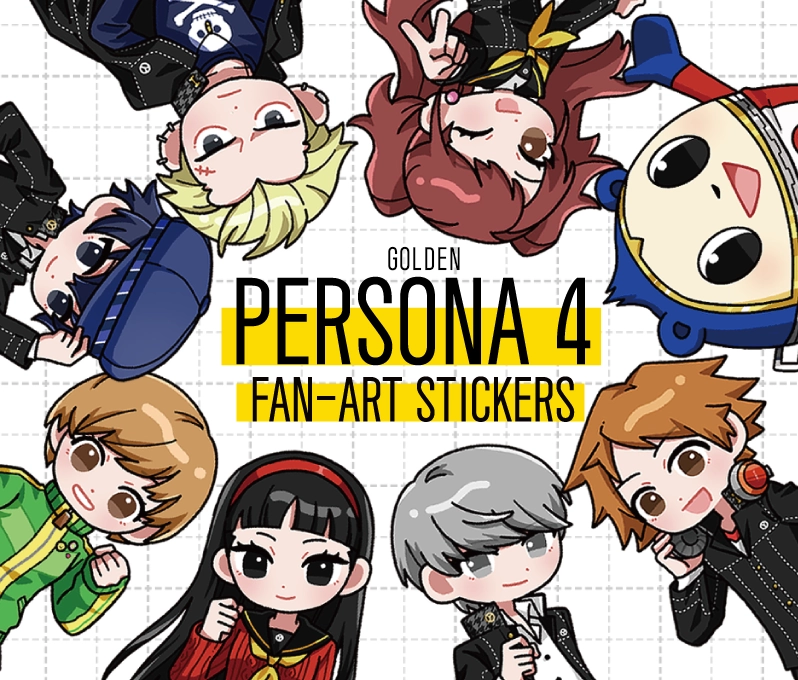 《Persona4 Golden》(自稱)特別搜查隊 全斷貼紙組