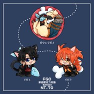 FGO 高文咕噠♂&狗狗貓貓御主 壓克力吊飾
