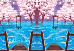 粉櫻鳥居~Bubble Light系列筆記本空白&amp;方格