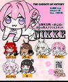 【月貓創意】勝利女神 妮姬 NIKKE 同人飯友立牌 ver.1
