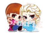 FROZEN-冰雪奇緣-抱抱夾-ELSA、ANNA