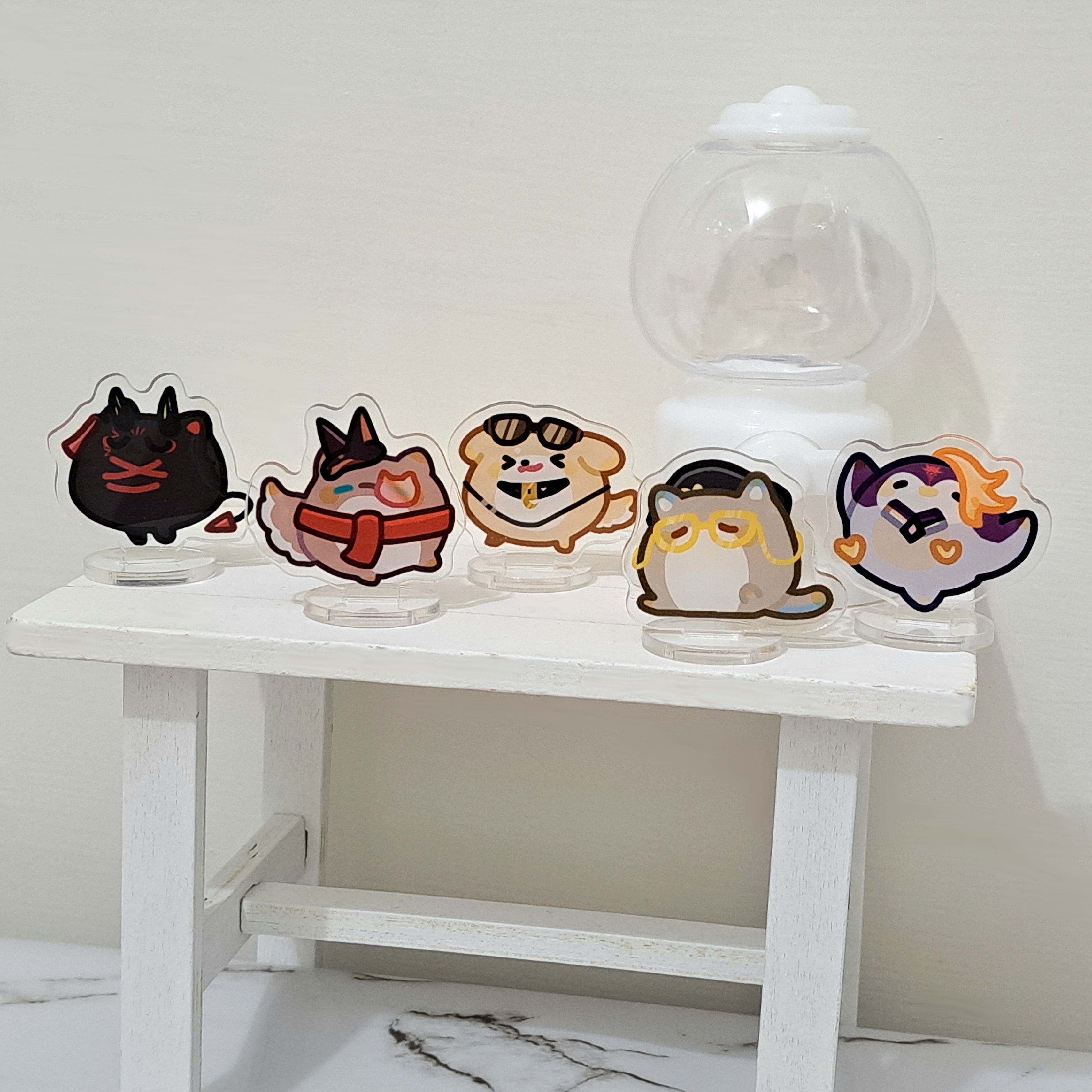 Luxiem《球球生物》彩虹社EN 壓克力小立牌