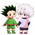 【獵人/HxH】小傑&奇犽 透明壓克力吊飾