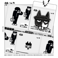 影山貓夫[Kageyameow mob] 刺繡布貼