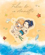 FE風花雪月 菲力雅妮夏日壓克力小吊飾立牌