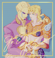 喬魯諾&amp;黃金體驗 換裝小卡 JOJO