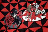 P5 Joker & Crow 星星鐳射膜 愛心徽章