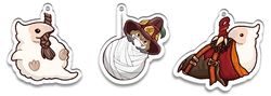 [魔物獵人 荒野] 柳浪 鷺鷹龍 吊飾