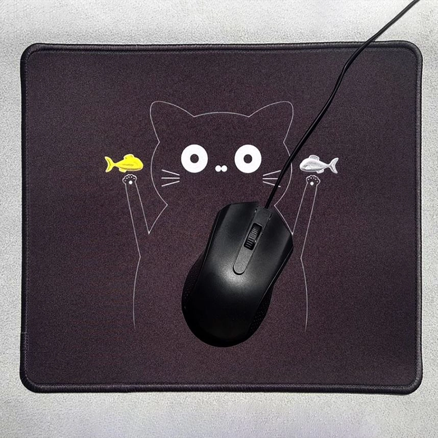 原創 丨 滑鼠墊 桌墊 萊卡布 防滑矽膠