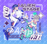 Alien Stage 👾 IVAN TILL 雷射銀邊色紙