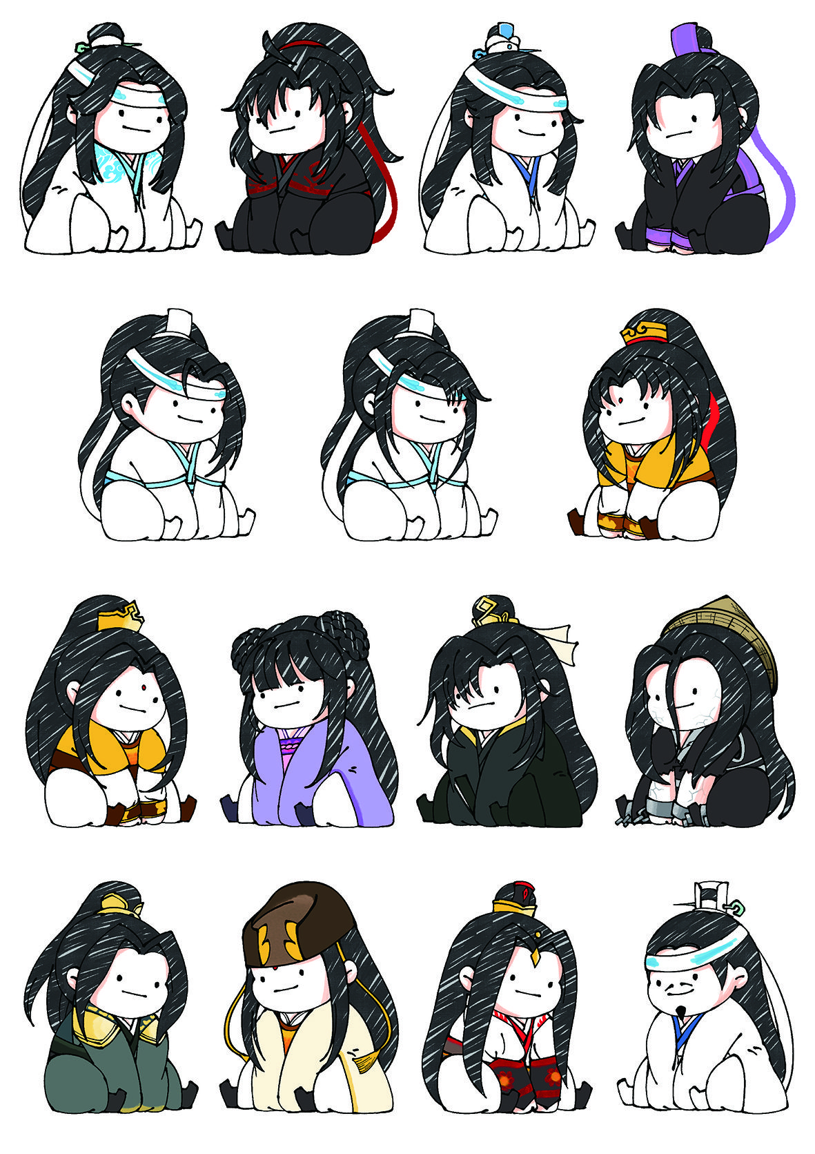 魔道祖師_呆呆系列迷你飯友