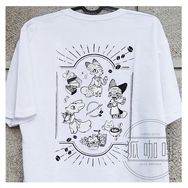 ［狐咖啡］重磅落肩精梳棉T恤(M/L/XL)