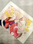 プロセカ 和風天馬兄妹🍁🦄明信片