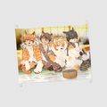 原創獸太｜野良貓溫泉 掛布
