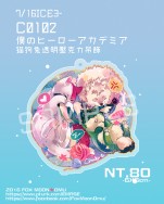 ICE3新品-MHA我的英雄學院獸化大壓克力吊飾-出久兔/貓貓轟/博美爆豪