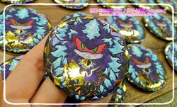 Mephiles 絲絨燙金胸章
