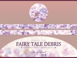 Fairy Tale Debris 水彩 紙膠帶