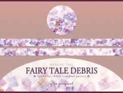 Fairy Tale Debris 水彩 紙膠帶