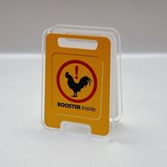 Rooster Inside / R18 標示 雙面壓克力夾