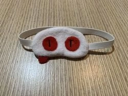 怪談出勤 10cm 手作🦎造型眼罩