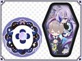 【彩虹社】浮雕木片星導 & 晶 & オトモ｜にじさんじ