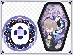 【彩虹社】浮雕木片星導 & 晶 & オトモ｜にじさんじ