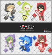 【陽炎Project】-DAZE-貓耳造型別針