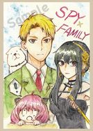 間諜家家酒 SPYxFAMILY 全家福 明信片