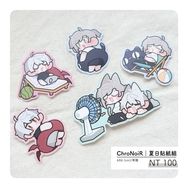 ChroNoiR ｜夏日貼紙組