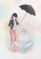 瓢蟲少女明信片組