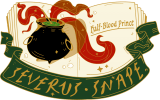 Severus Snape【混血王子】金屬徽章