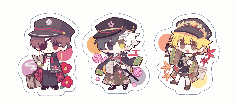 【防風少年】一年級級長組立牌套組