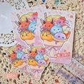 [夏日糰糰冰] 戀與深空 場次贈品 小卡+貼紙組