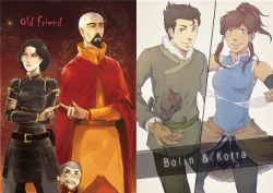 The Legend of Korra明信片