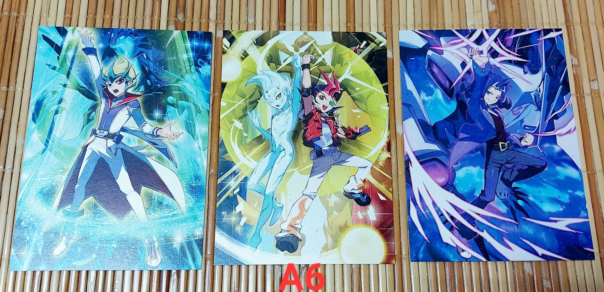 【遊戲王ZEXAL】三勇士明信片
