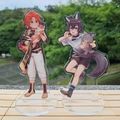【新世界狂歡】【預購】幼年滴膠立牌-小啖天、小可爾