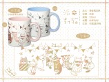 【搖滾喵喵】原創◆派對貓◆燙金馬克杯◆